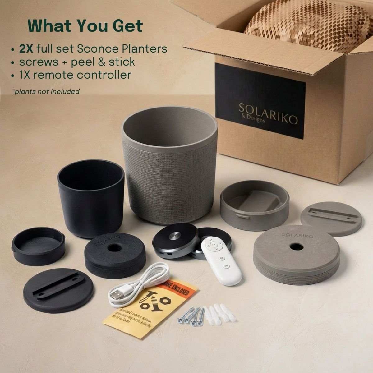 Sconce Planters Bundle