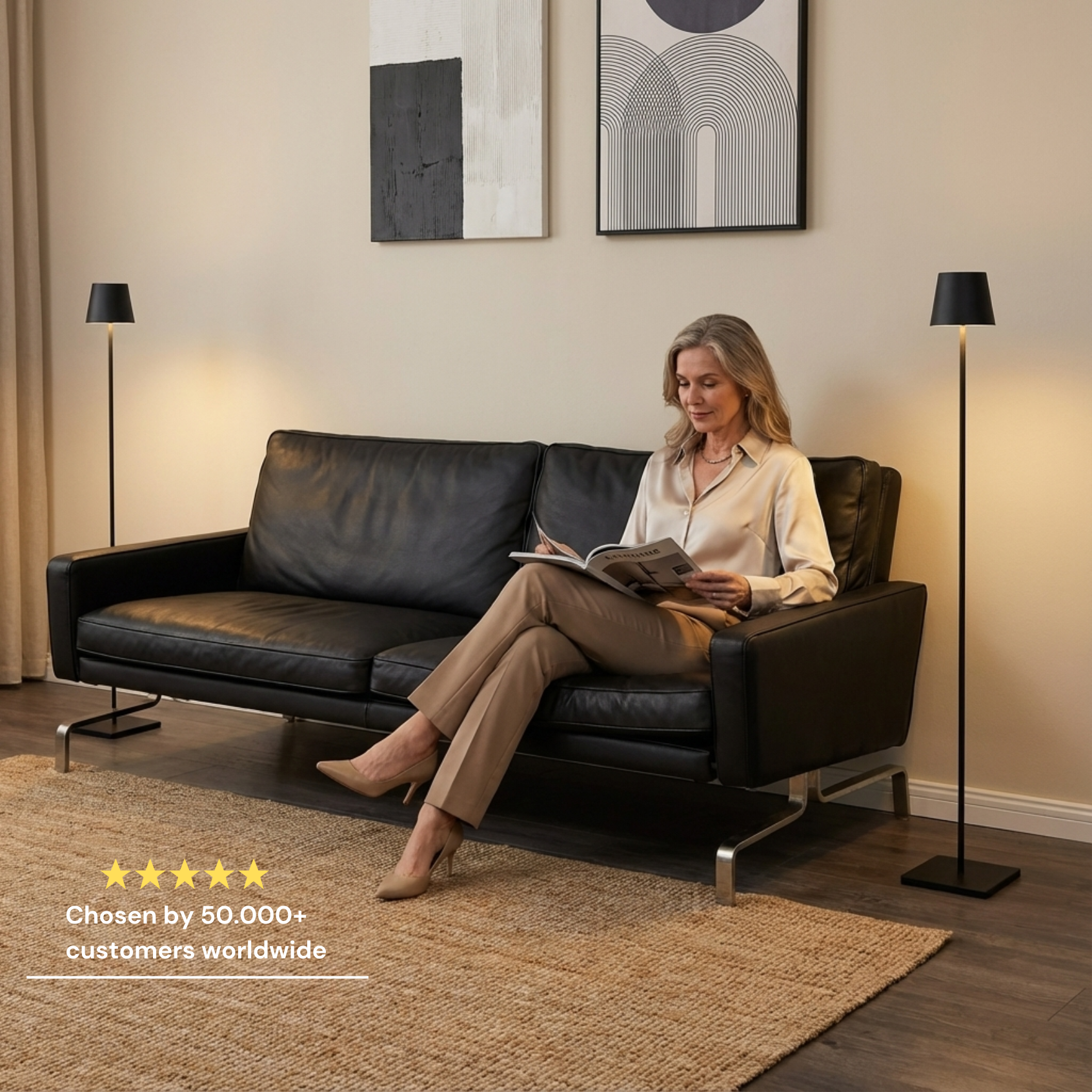 Geraldine - Floor Lamp (51.3")